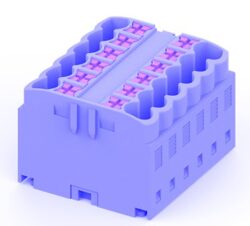 Terminal Block SM C09 TPA2.5-12-BU - Schmid-M Terminal Block SM C09 TPA2.5-12-BU blue color  ~ Phoenix 3273288